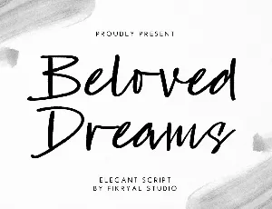 Beloved Dreams font