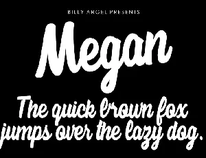 Megan Free Download font