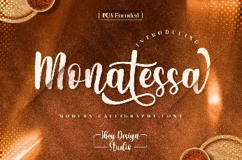 Monatessa font