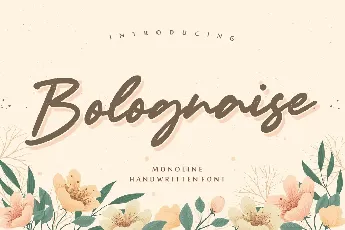 Bolognaise font