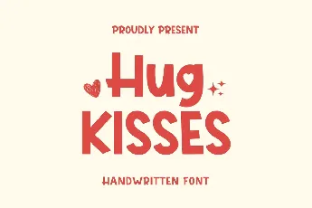 Hug Kisses font