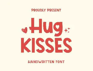 Hug Kisses font