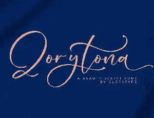 Qorytona font