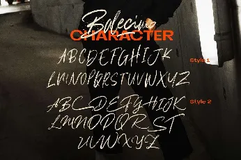 Balecimo font