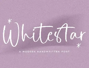 Whitestar font