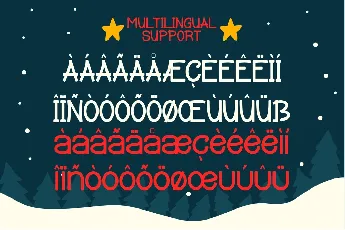 SNOWEN CHRISTMAS font