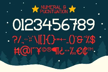 SNOWEN CHRISTMAS font