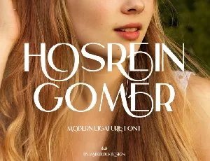 Hosrein Gomer font