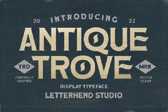 Antique Trove font