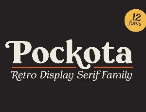 Pockota font