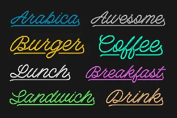 Barista Script font