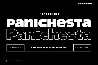 Panichesta font