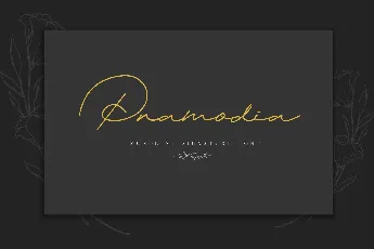 Pramodia font