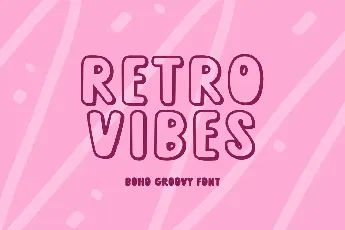 RetroVibes font