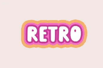 RetroVibes font