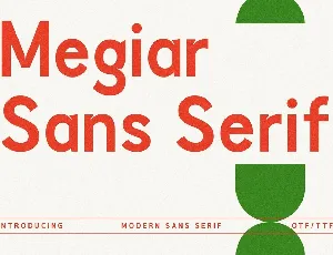 Megiar font