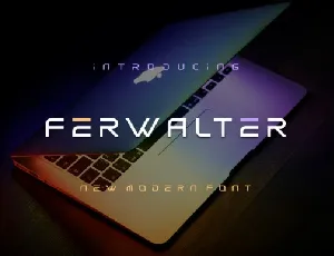 Ferwalter font