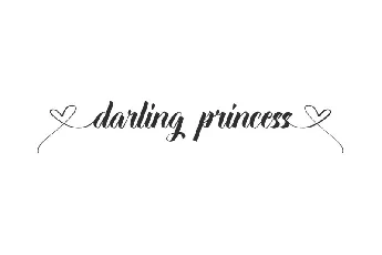 Darling Princess font