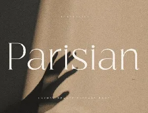 Parisian font