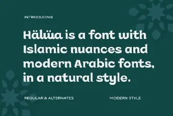 Halwa font