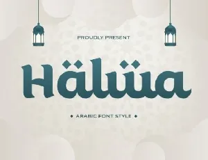 Halwa font