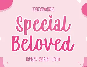 Special Beloved font