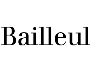 Bailleul Family font