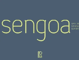 Sengoa font