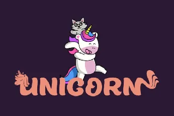 Funky Unicorn font