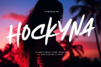 Hockyna font