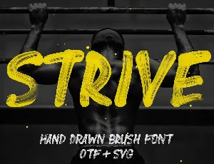 Strive font