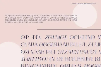 Merivale Rounded font