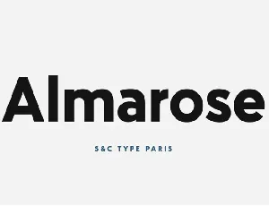 Almarose font