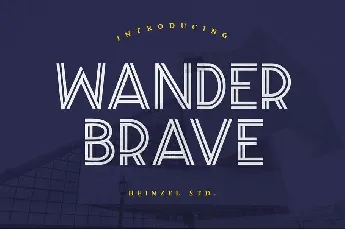 Wander Brave font