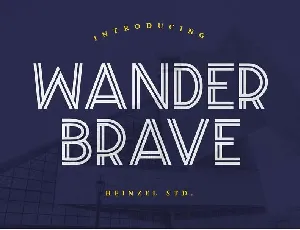 Wander Brave font
