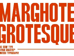 Marghote font