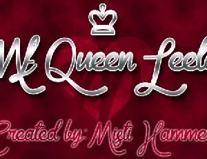 Queen Leela font