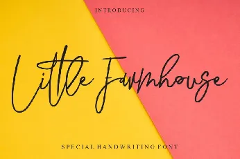 Little Farmhouse font