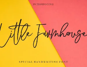 Little Farmhouse font