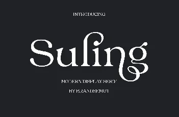 Suling font