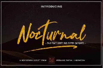 Nocturnal Free Download font