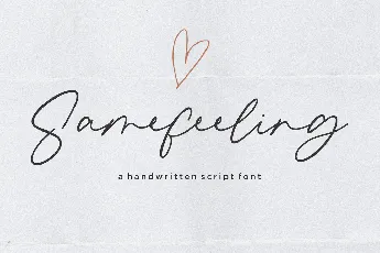 Samefeeling font