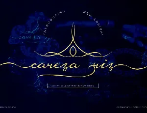 Careza Riz Script font