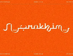 Nurokhim font