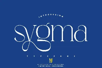 Sygma font