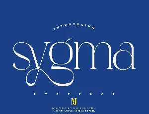 Sygma font