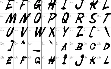 Wrivax font