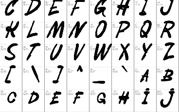 Wrivax font