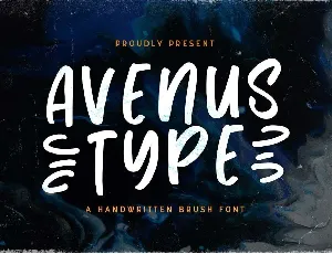 Avenus Type font