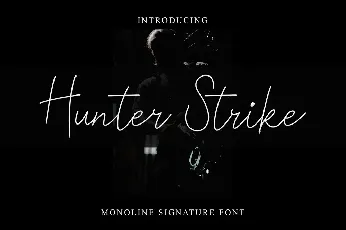 Hunter Strike font